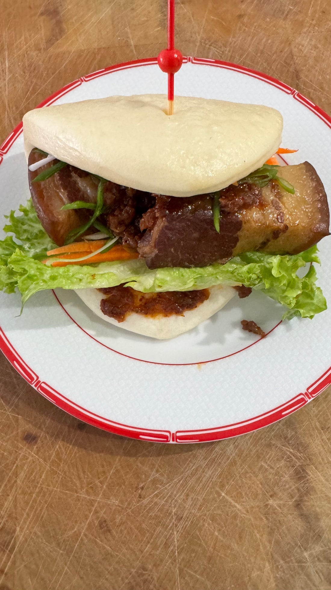 Braised Pork Belly Steamed Bun
