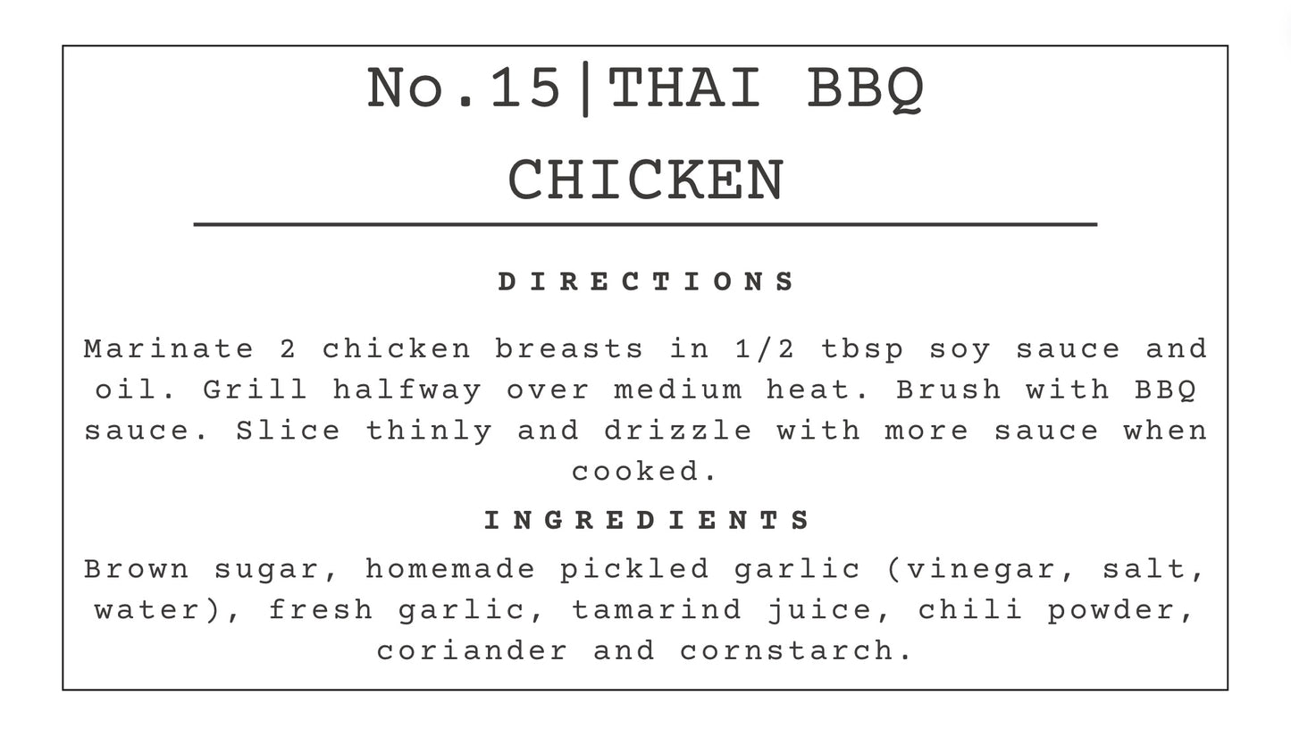 Thai BBQ Sauce - B-Spicy