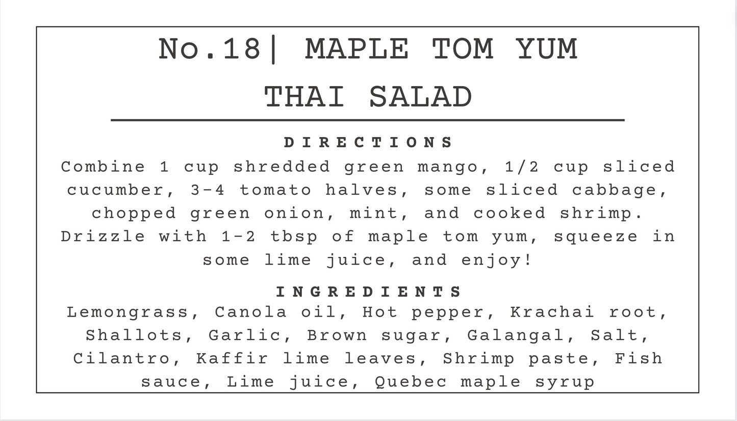 Maple Tom Yum - B-Spicy