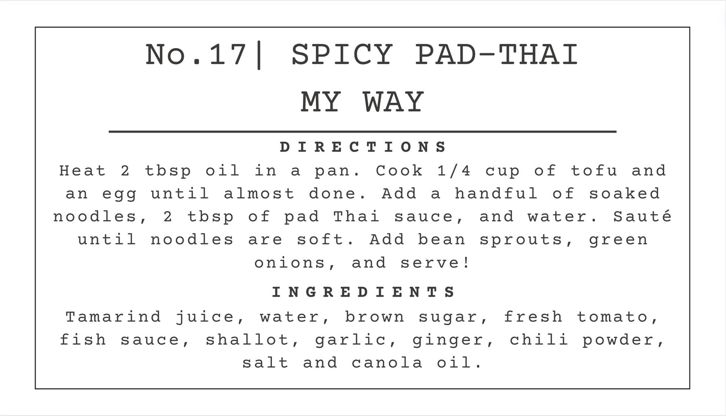 Spicy Pad-Thai Sauce - B-Spicy